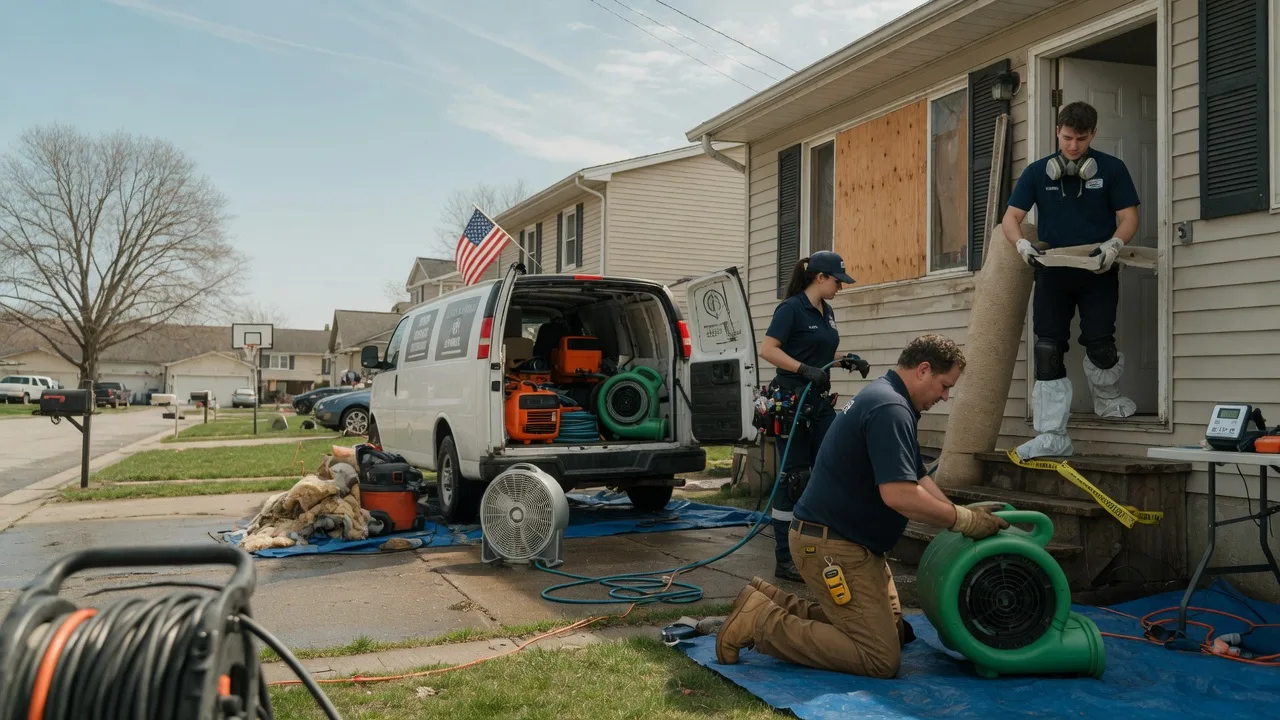 Water Damage Restoration in Pleasant Unity, PA near me